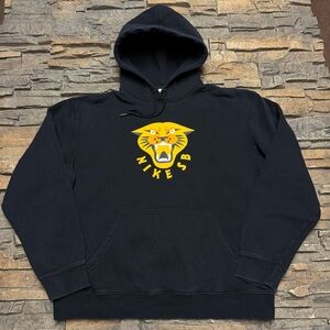 Nike SB Hoodie Sweatshirt Men Medium Black Panther Skater Pullover Active Casual
